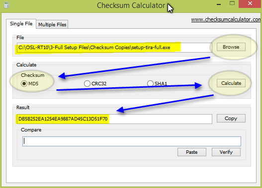 free checksum calculator mac