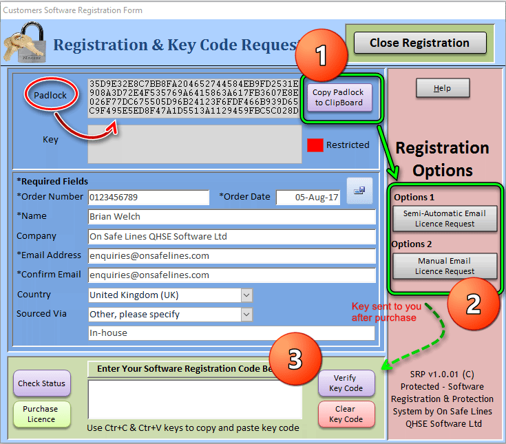 unlocking software activation key