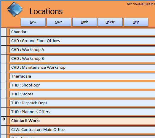 Accidents Location Form