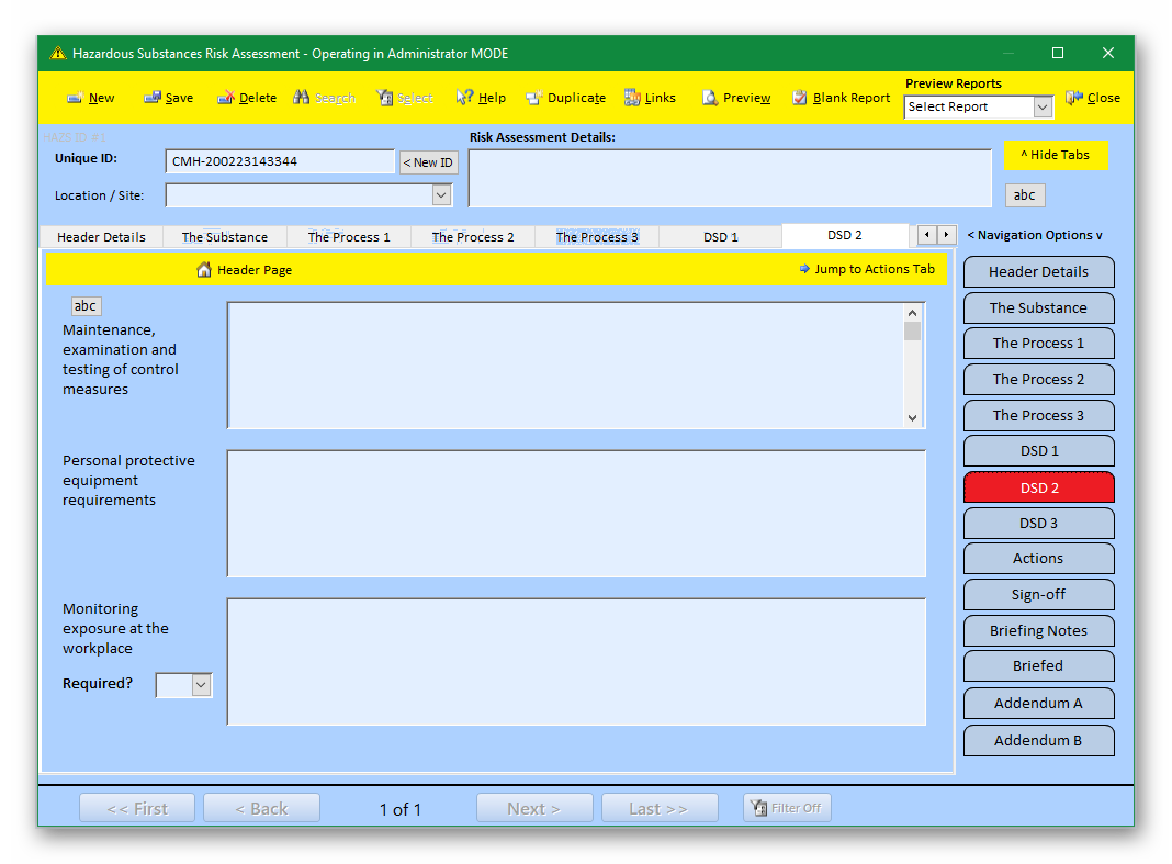 Hazardous Substances Risk Assessment Delivery Storage and Disposal (part 2)