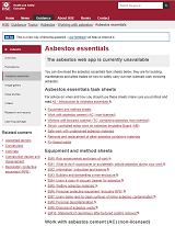 HSE Asbestos essentials